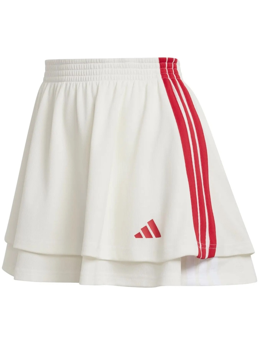 Adidas Women’s White & Red 3-Stripes Tennis Skirt NWT – Size M